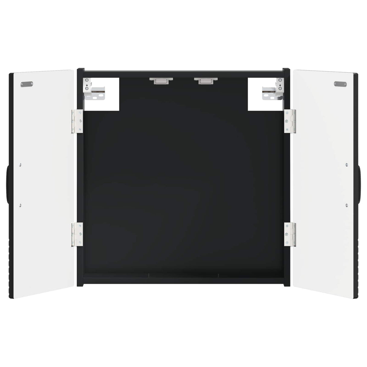 vidaXL Dartbord Kabinet UTRECHT Wit 52,5 x 10,5 x 53,5 cm Bewerkt hout