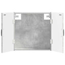 vidaXL Dartbord Kabinet UTRECHT Wit 52,5 x 10,5 x 53,5 cm Bewerkt hout