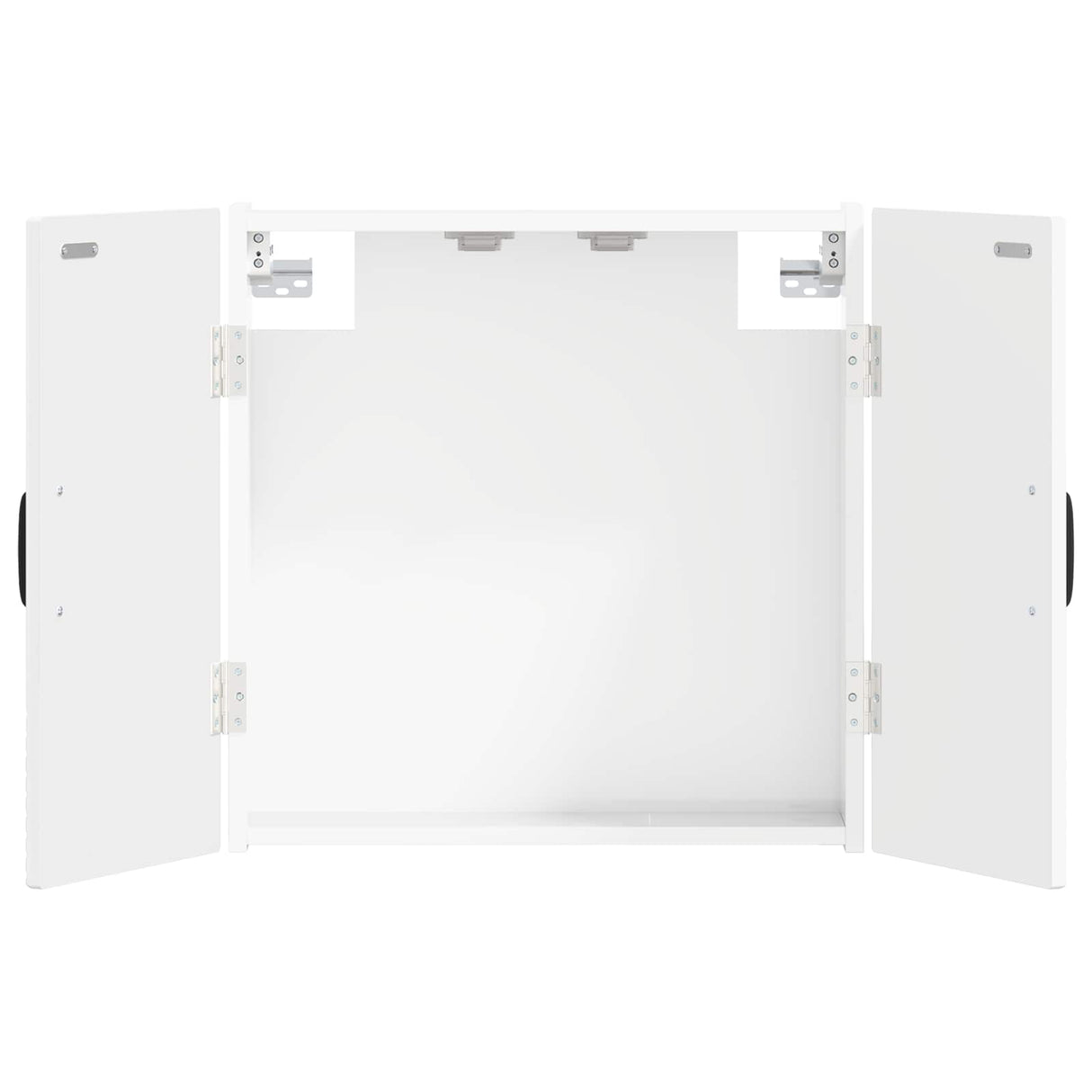 vidaXL Dartbord Kabinet UTRECHT Wit 52,5 x 10,5 x 53,5 cm Bewerkt hout