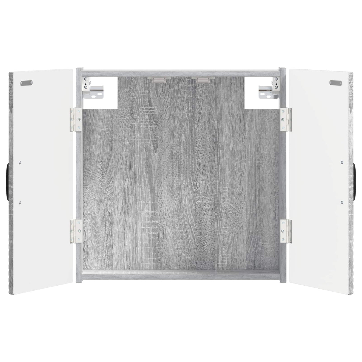vidaXL Dartbord Kabinet UTRECHT Wit 52,5 x 10,5 x 53,5 cm Bewerkt hout