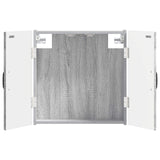 vidaXL Dartbord Kabinet UTRECHT Wit 52,5 x 10,5 x 53,5 cm Bewerkt hout