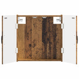 vidaXL Dartbord Kabinet UTRECHT Wit 52,5 x 10,5 x 53,5 cm Bewerkt hout