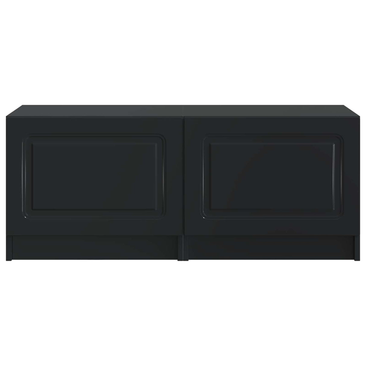 vidaXL Tv-meubel Wit Bewerkt hout