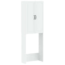 vidaXL Toiletkast UTRECHT Wit 66 x 25,5 x 190 cm Bewerkt hout