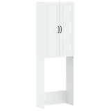 vidaXL Toiletkast UTRECHT Wit 66 x 25,5 x 190 cm Bewerkt hout