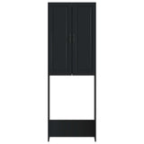 vidaXL Toiletkast UTRECHT Wit 66 x 25,5 x 190 cm Bewerkt hout