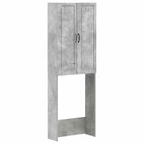vidaXL Toiletkast UTRECHT Wit 66 x 25,5 x 190 cm Bewerkt hout