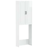 vidaXL Toiletkast UTRECHT Wit 66 x 25,5 x 190 cm Bewerkt hout