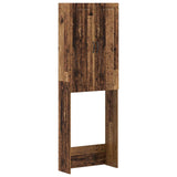 vidaXL Toiletkast UTRECHT Wit 66 x 25,5 x 190 cm Bewerkt hout
