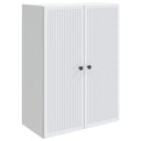 vidaXL Wandkast Wit 66 x 34,5 x 90 cm Bewerkt hout