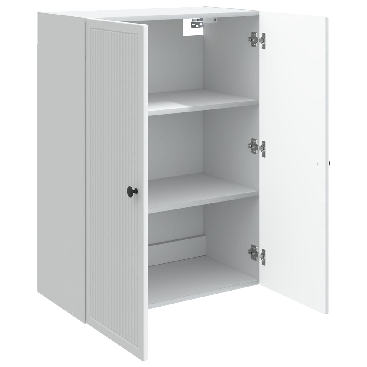vidaXL Wandkast Wit 66 x 34,5 x 90 cm Bewerkt hout