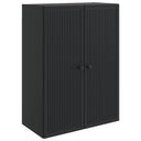vidaXL Wandkast Wit 66 x 34,5 x 90 cm Bewerkt hout