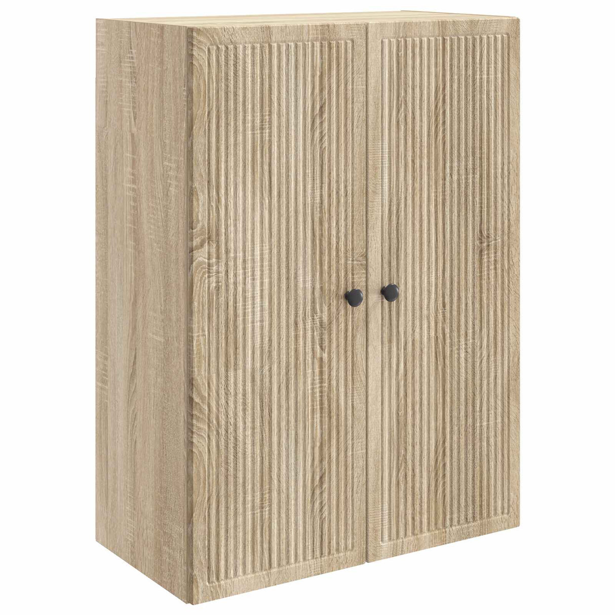 vidaXL Wandkast Wit 66 x 34,5 x 90 cm Bewerkt hout