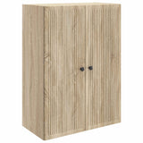 vidaXL Wandkast Wit 66 x 34,5 x 90 cm Bewerkt hout