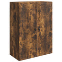 vidaXL Wandkast Wit 66 x 34,5 x 90 cm Bewerkt hout
