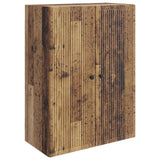 vidaXL Wandkast Wit 66 x 34,5 x 90 cm Bewerkt hout