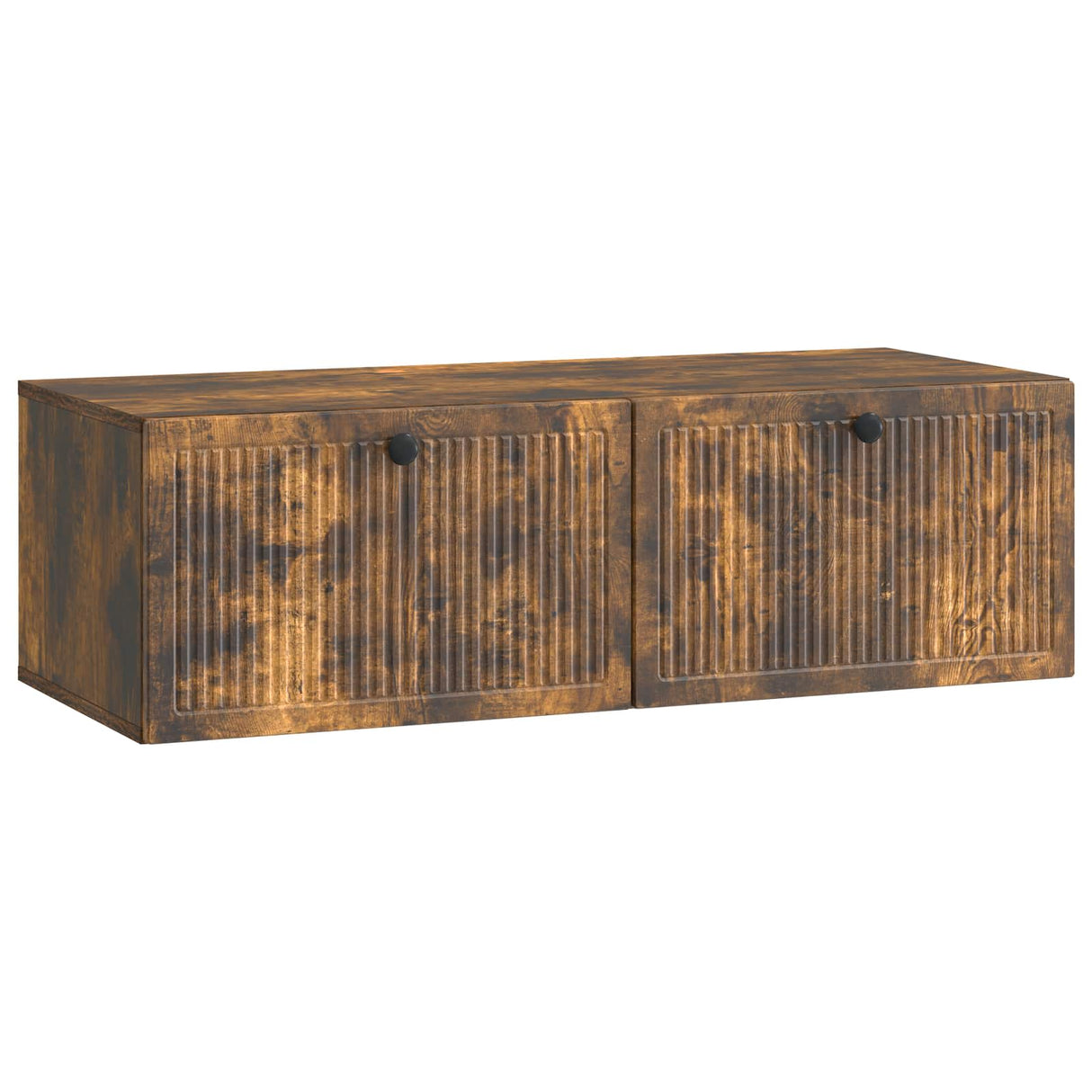 vidaXL Wall-Mounted TV Cabinet Black 59.5x41x30 cm Engineered Wood