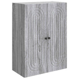 vidaXL Wandkast Wit 66 x 34,5 x 90 cm Bewerkt hout