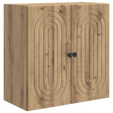 vidaXL Wandkast Wit 66 x 34,5 x 90 cm Bewerkt hout