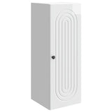 vidaXL Wandkast Wit 66 x 34,5 x 90 cm Bewerkt hout