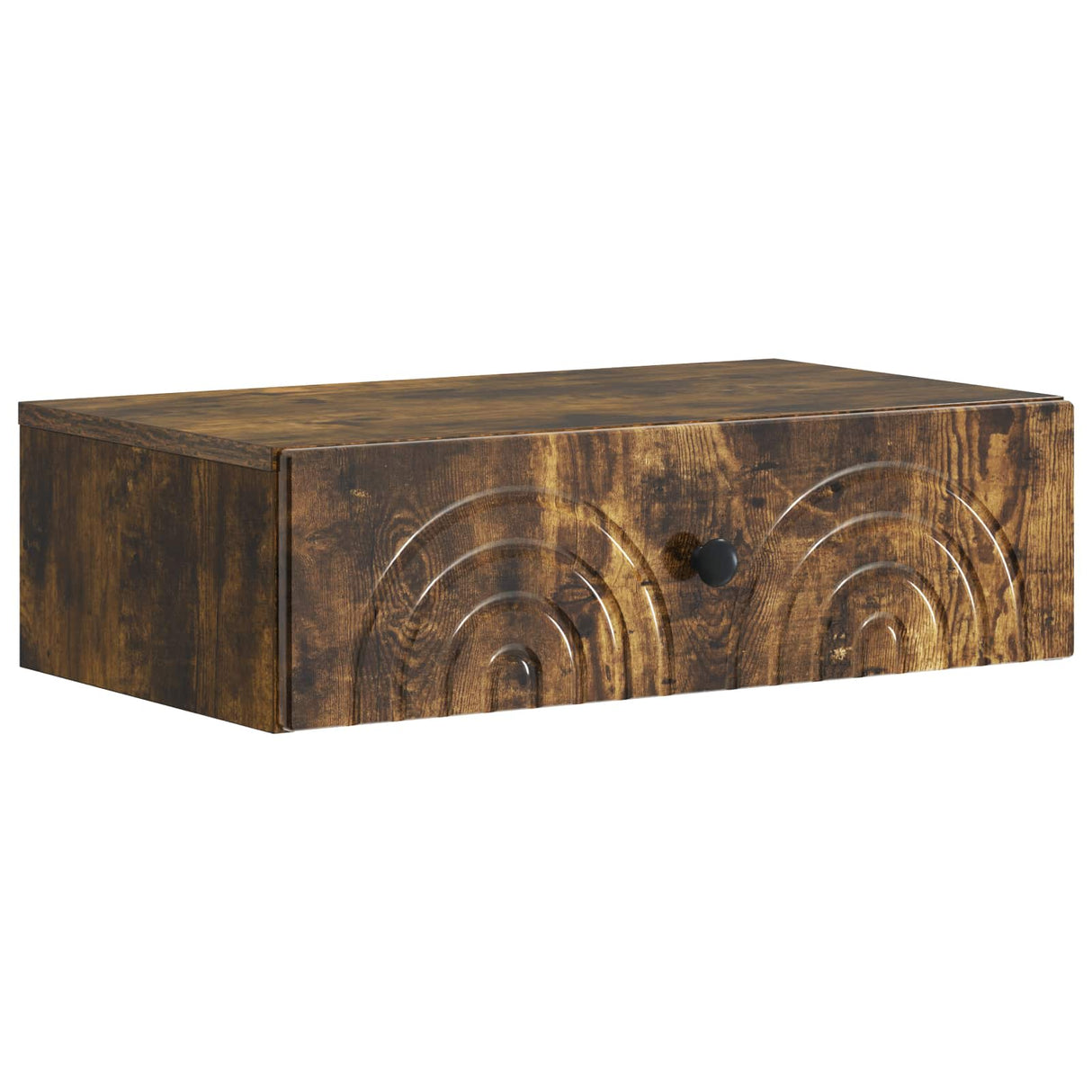vidaXL Wandgemonteerde Zijtafel Wit 59 x 34,5 x 17 cm Bewerkt hout