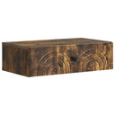 vidaXL Wandgemonteerde Zijtafel Wit 59 x 34,5 x 17 cm Bewerkt hout