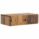 vidaXL Wandgemonteerde Zijtafel Wit 59 x 34,5 x 17 cm Bewerkt hout