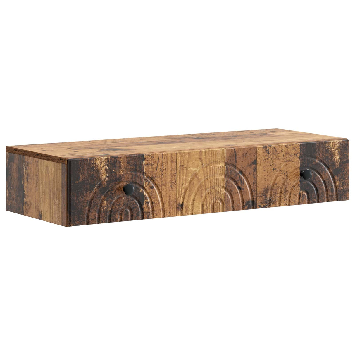 vidaXL Wandgemonteerde Zijtafel Wit 59 x 34,5 x 17 cm Bewerkt hout