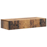 vidaXL Wandgemonteerde Zijtafel Wit 59 x 34,5 x 17 cm Bewerkt hout