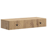 vidaXL Wandgemonteerde Zijtafel Wit 59 x 34,5 x 17 cm Bewerkt hout