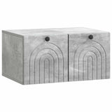 vidaXL Wandmontage TV-kast Zwart 59,5 x 41 x 30 cm Bewerkt hout