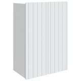 vidaXL Wandkast Wit 66 x 34,5 x 92 cm Bewerkt hout