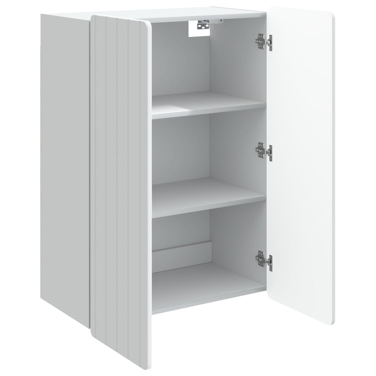 vidaXL Wandkast Wit 66 x 34,5 x 92 cm Bewerkt hout