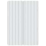 vidaXL Wandkast Wit 66 x 34,5 x 92 cm Bewerkt hout