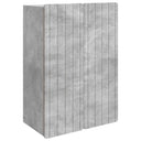 vidaXL Wandkast Wit 66 x 34,5 x 92 cm Bewerkt hout