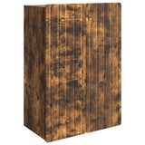 vidaXL Wandkast Wit 66 x 34,5 x 92 cm Bewerkt hout