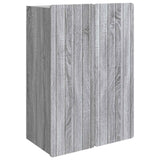 vidaXL Wandkast Wit 66 x 34,5 x 92 cm Bewerkt hout