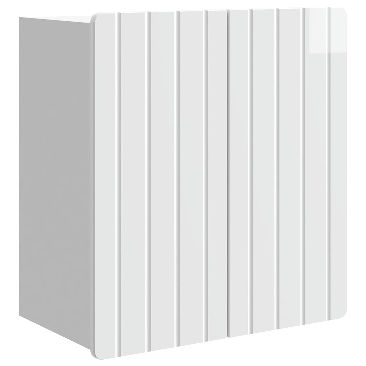 vidaXL Wandkast Wit 66 x 34,5 x 92 cm Bewerkt hout