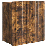 vidaXL Wandkast Wit 66 x 34,5 x 92 cm Bewerkt hout