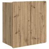 vidaXL Wandkast Wit 66 x 34,5 x 92 cm Bewerkt hout
