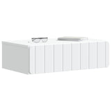 vidaXL Wall-Mounted Side Table White 59 x 34.5 x 17 cm Engineered Wood
