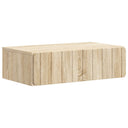 vidaXL Wall-Mounted Side Table White 59 x 34.5 x 17 cm Engineered Wood
