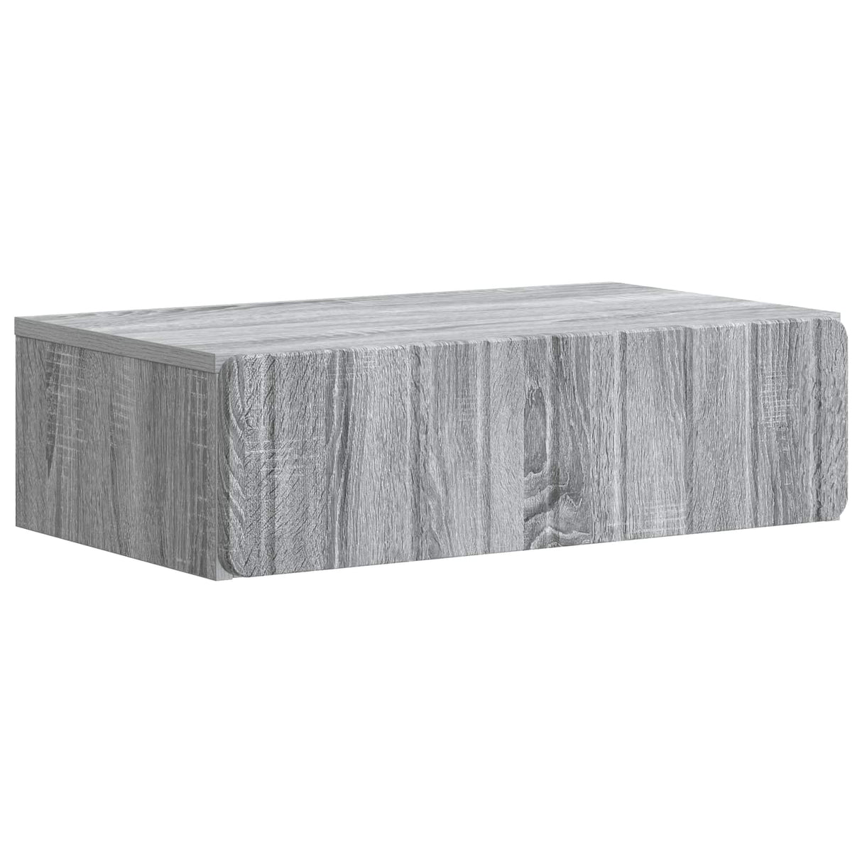 vidaXL Wall-Mounted Side Table White 59 x 34.5 x 17 cm Engineered Wood