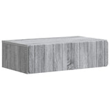 vidaXL Wall-Mounted Side Table White 59 x 34.5 x 17 cm Engineered Wood