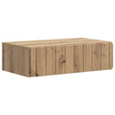 vidaXL Wall-Mounted Side Table White 59 x 34.5 x 17 cm Engineered Wood