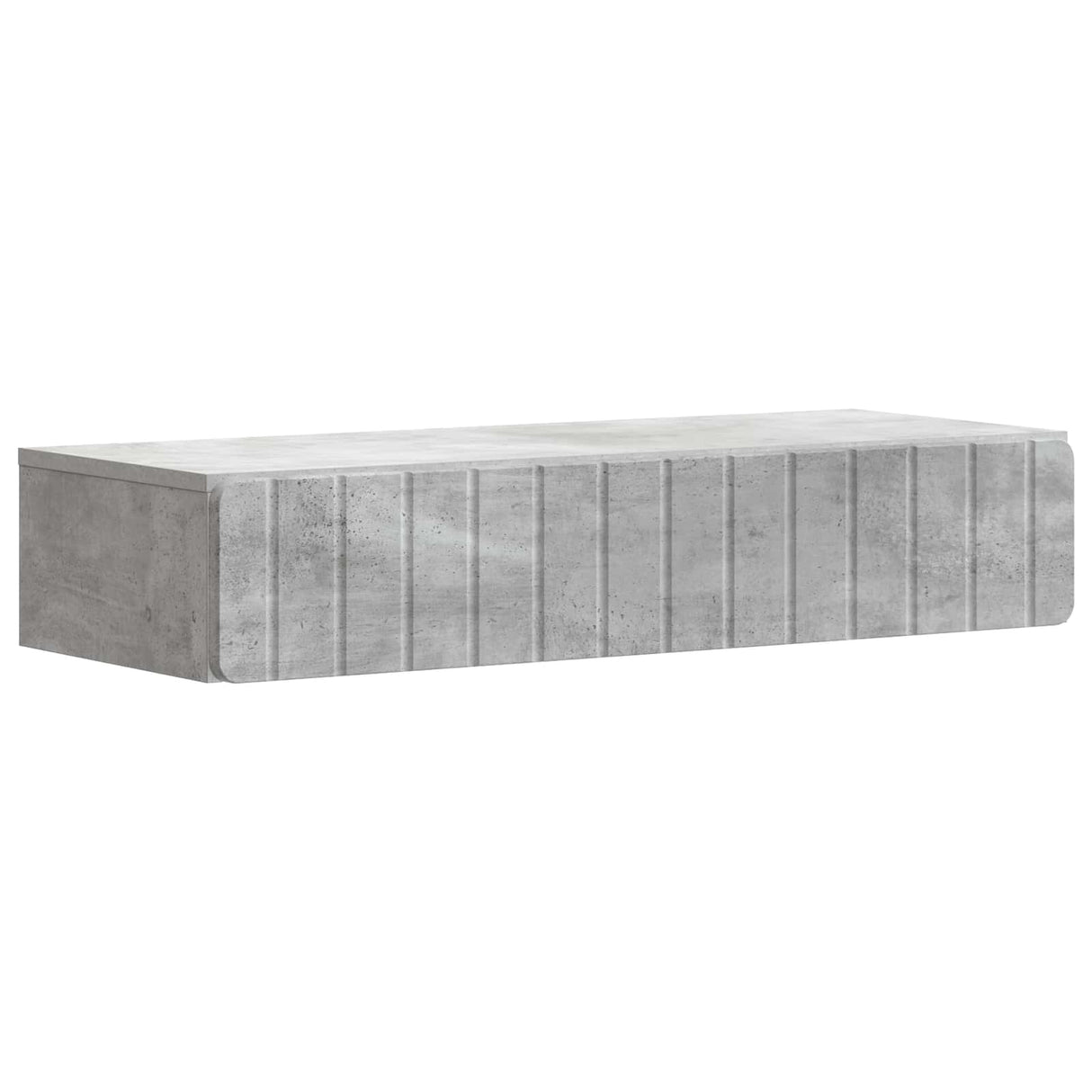 vidaXL Wall-Mounted Side Table White 59 x 34.5 x 17 cm Engineered Wood