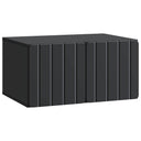 vidaXL Wall-Mounted TV Cabinet Black 59.5x41x30 cm Engineered Wood
