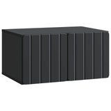 vidaXL Wall-Mounted TV Cabinet Black 59.5x41x30 cm Engineered Wood