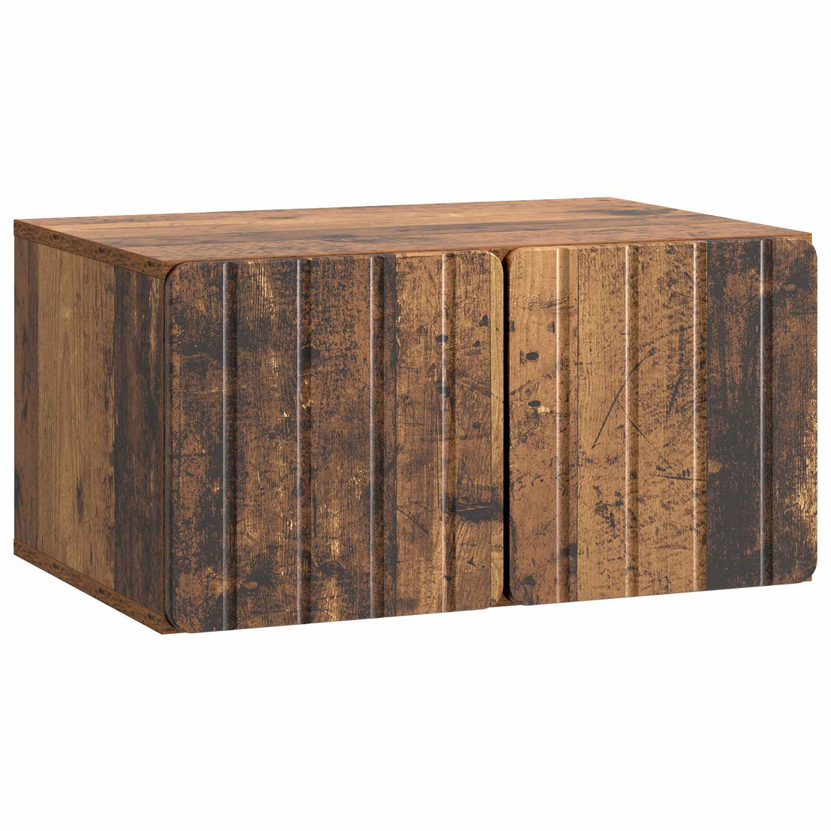 vidaXL Wall-Mounted TV Cabinet Black 59.5x41x30 cm Engineered Wood