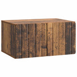 vidaXL Wall-Mounted TV Cabinet Black 59.5x41x30 cm Engineered Wood